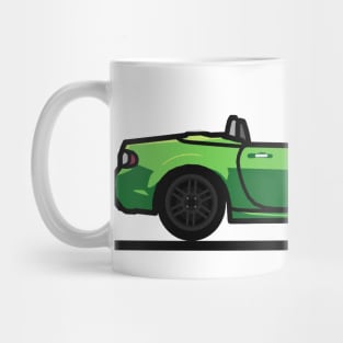 Spirited Green Mazda Mx-5 Miata NC (Mk3) Mug